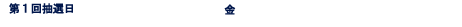 第1回抽選日 2021年5月7日(金)ご契約期限 2021年6月末日まで 当選発表も同日に行います。