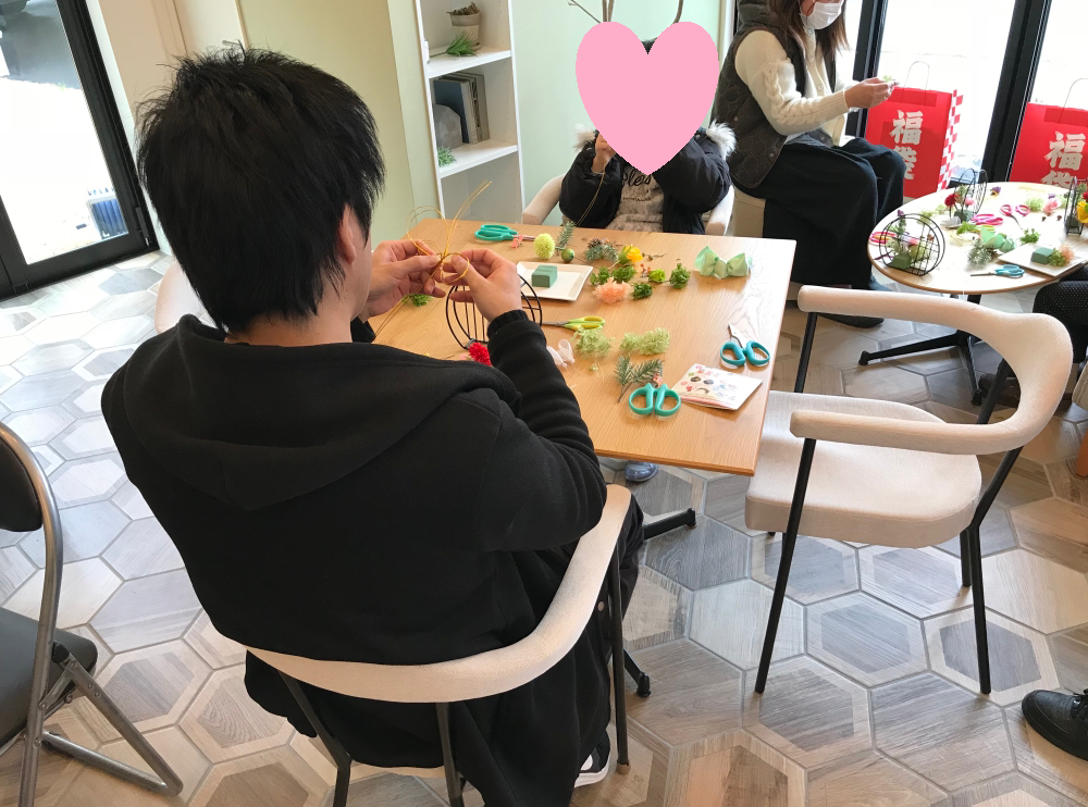 竜王イベント☆ウィンターフラワーアレンジサムネイル画像