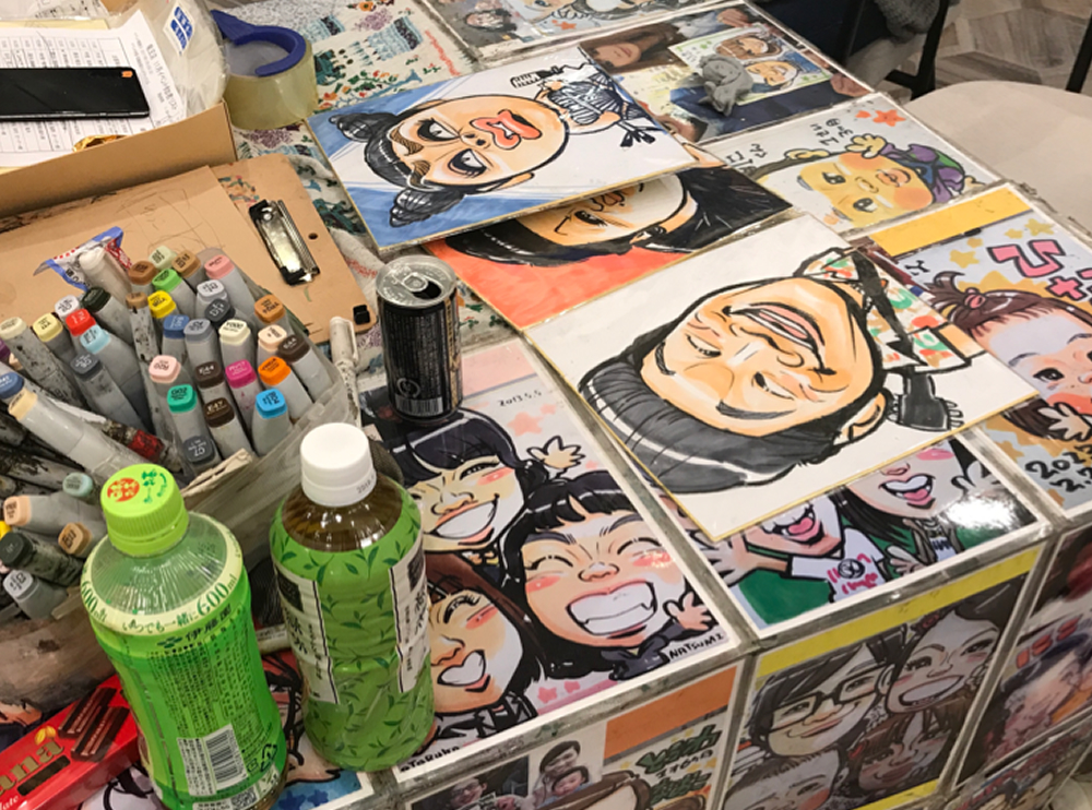 竜王イベント☆似顔絵屋さんがやってくるサムネイル画像