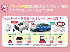 キャンプにも最適！車が電源になる「インバーター」新発売サムネイル画像