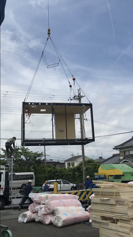 近江八幡店『平屋プロジェクト』～わずか1日で！棟上げ完了～そして『一棟入魂』サムネイル画像