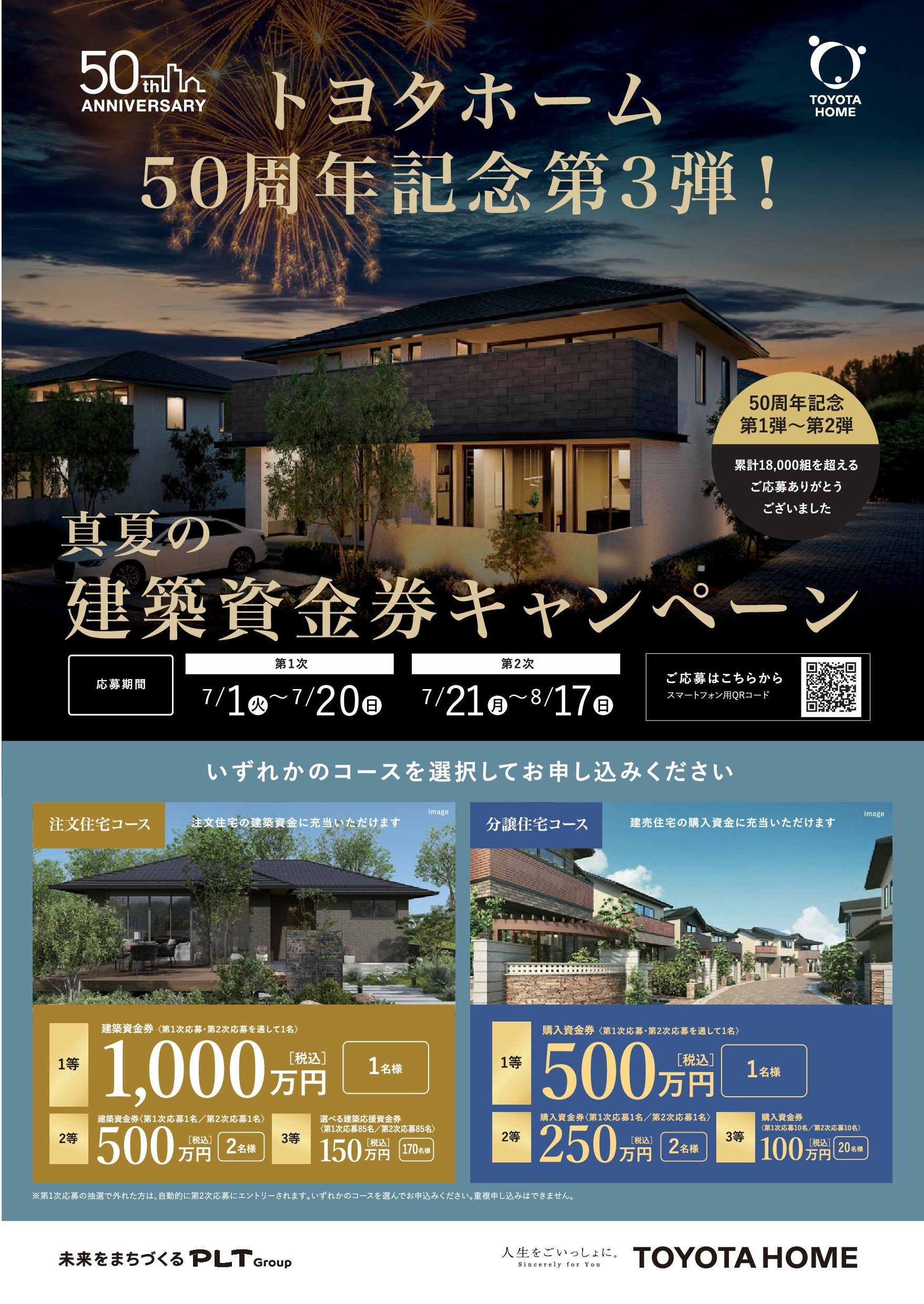 建築資金券キャンペーンのご案内サムネイル画像